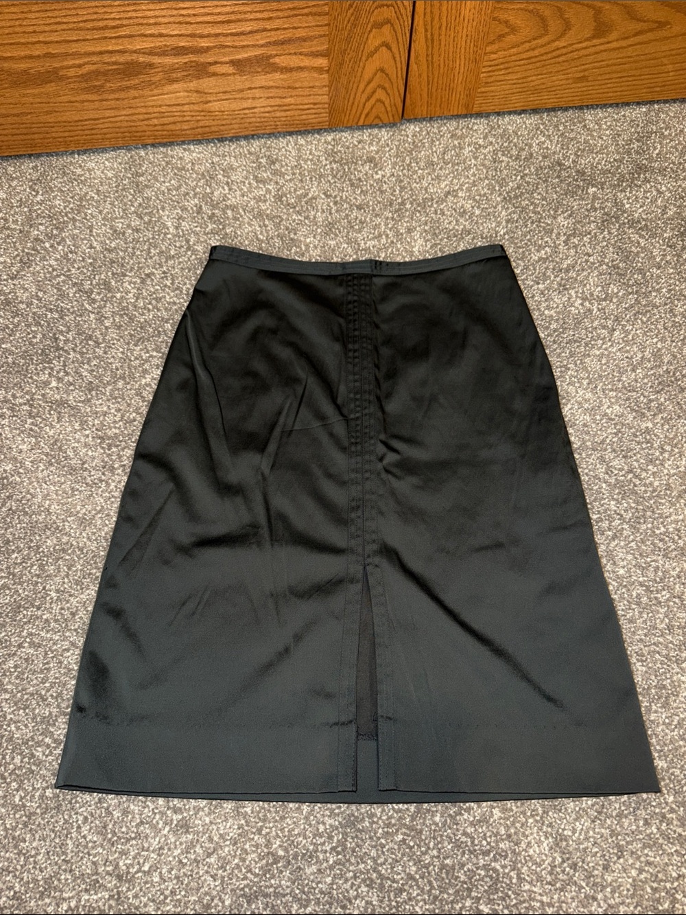 Mossimo Stretch Black Pencil Skirt size 4